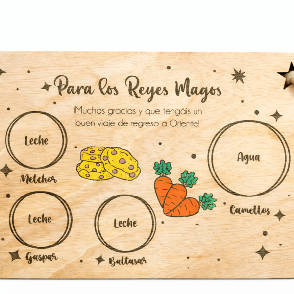 Tabla de reyes personalizable