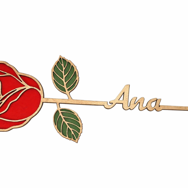 Rosa + nombre
