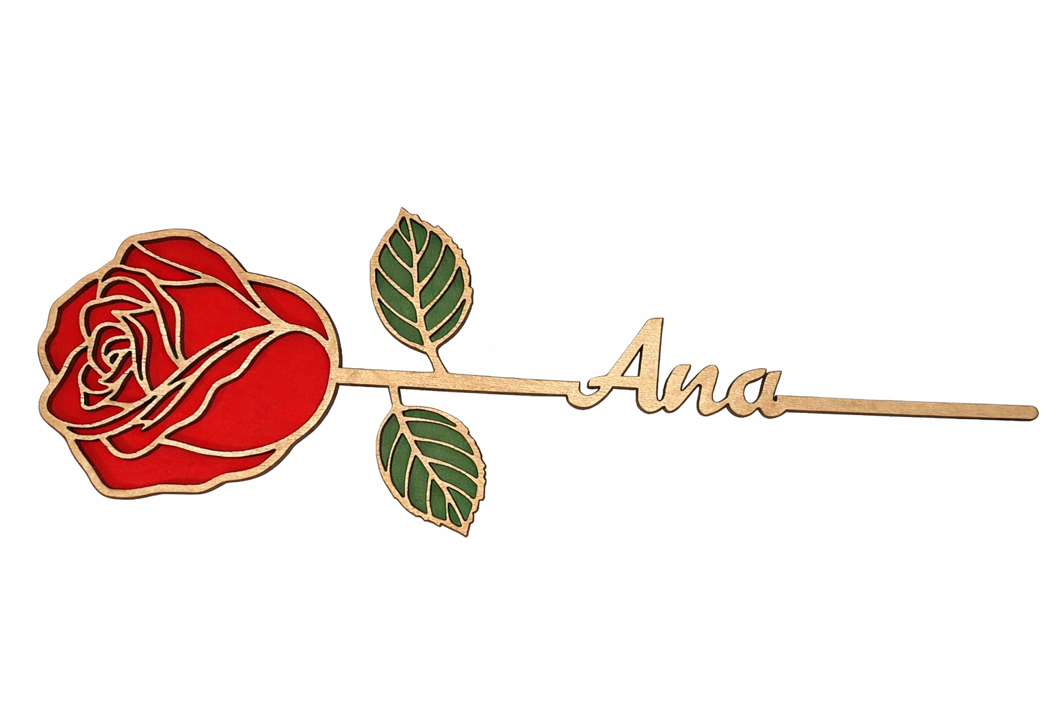 Rosa + nombre