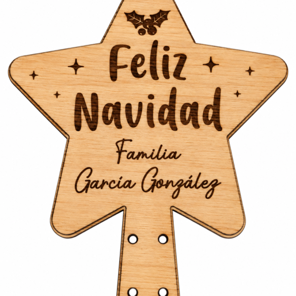 Estrella de navidad.